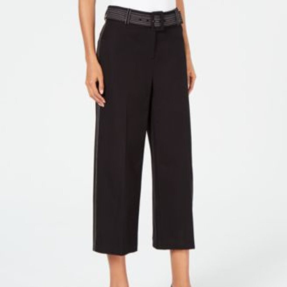 Alfani Culotte 8P Belted Pants Tummy Control 846